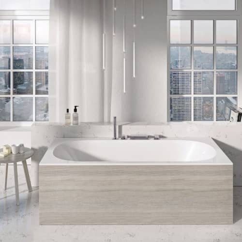 Купить Панель Ravak City 80 R боковая, для ванны, сатиновое дерево по низкой цене