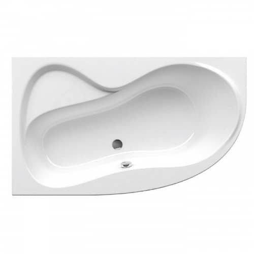 Купить Ванна Ravak Rosa 95 акриловая левая белая 1600х950 мм по низкой цене