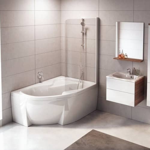 Купить Ванна Ravak Rosa II акриловая правая белая 1600х1050 мм по низкой цене