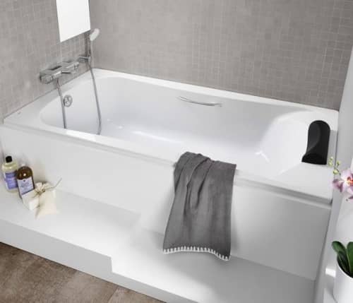 Купить Ванна Roca BeCool акриловая ZRU9302782 180х80 см по низкой цене