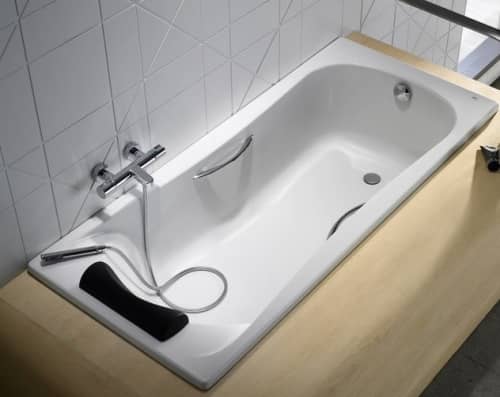 Купить Ванна Roca BeCool акриловая ZRU9302782 180х80 см по низкой цене