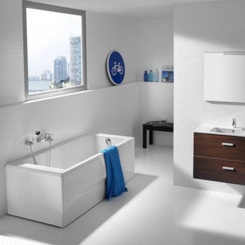 Купить Ванна Roca Easy акриловая ZRU9302899 170х75 см по низкой цене