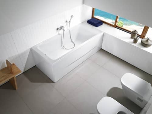 Купить Ванна Roca Easy акриловая ZRU9302899 170х75 см по низкой цене