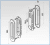 ручка palladium 02 ps cp для раздвижных дверей хром Купить Ручка Palladium 02 PS CP для раздвижных дверей хром по низкой цене