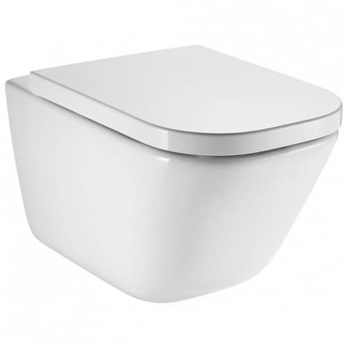 Купить Унитаз Roca Gap Clean Rim подвесной с инсталляцией 893104100 по низкой цене