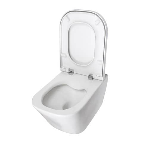 Купить Унитаз Roca Gap Clean Rim подвесной с инсталляцией 893104100 по низкой цене