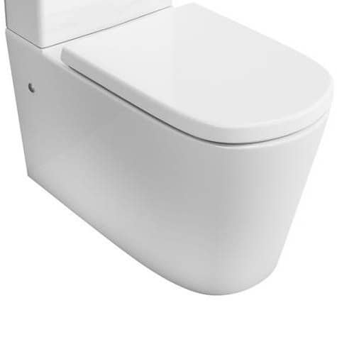 Купить Чаша Delice Lorraine Compact напольного унитаза c сиденьем микролифт по низкой цене