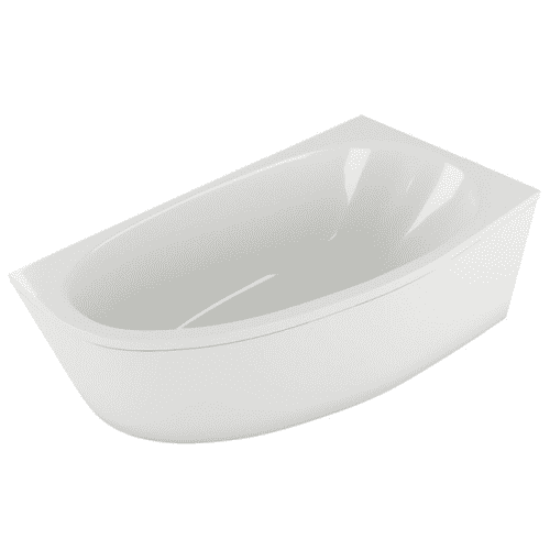 Купить Ванна Aquatek Дива R акриловая на вклеенном каркасе 170х90 см по низкой цене
