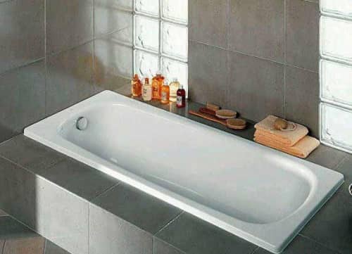 Купить Ванна Roca Continental чугунная без ножек 120х70 см по низкой цене