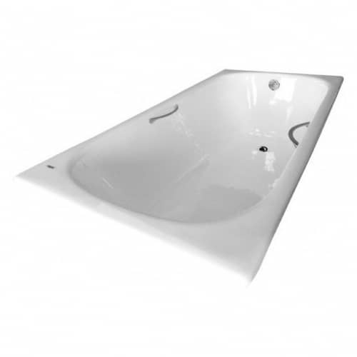 Купить Ванна Timo Standard 3V чугунная, с ручками, антискольжение 150х70х46 см по низкой цене