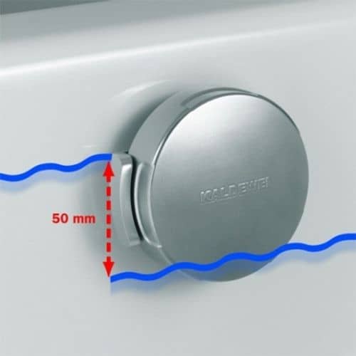Купить Сифон Kaldewei Comfort-Level КА 4002 для ванны удлинённый хром по низкой цене