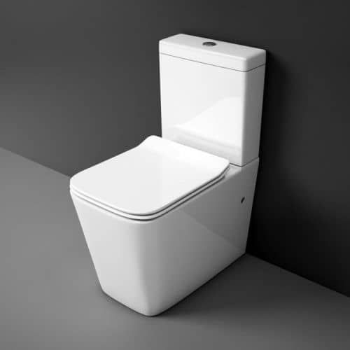 Купить Чаша Delice Nicole Compact напольного унитаза c сиденьем микролифт по низкой цене