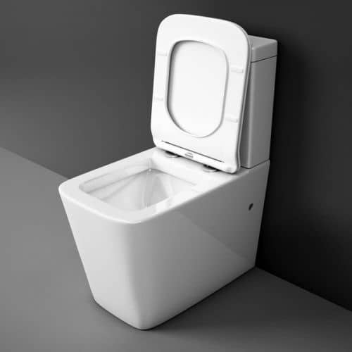 Купить Чаша Delice Nicole Compact напольного унитаза c сиденьем микролифт по низкой цене