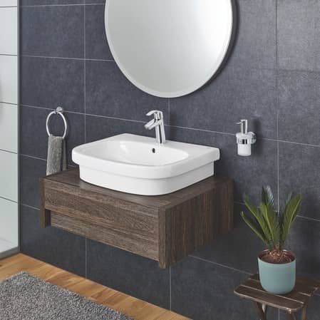 Купить Раковина Grohe Euro Ceramic 39337000 полувстраиваемая 600х480 мм по низкой цене