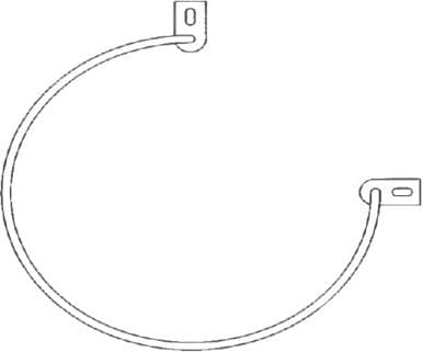 Купить Полотенцедержатель Jacob Delafon Formilia Spherik E4131-CP для раковины по низкой цене