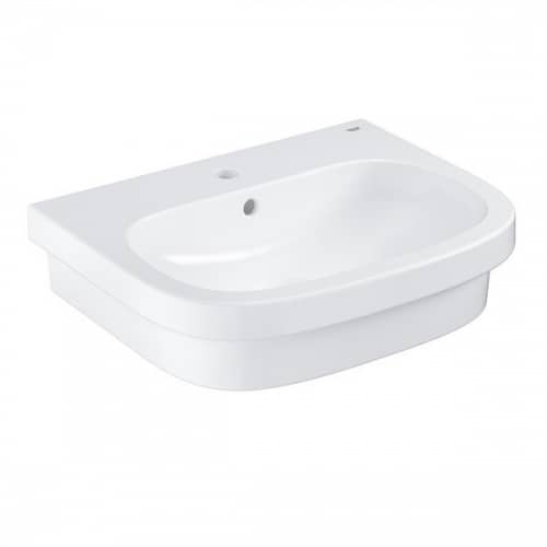 Купить Раковина Grohe Euro Ceramic 39337000 полувстраиваемая 600х480 мм по низкой цене