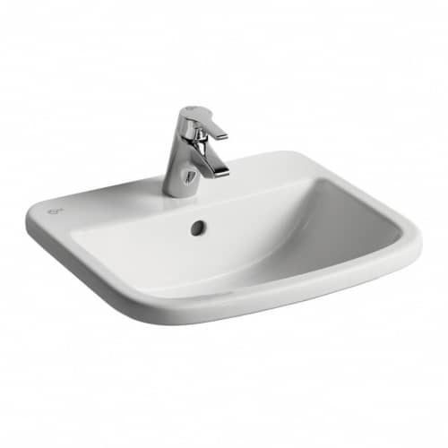 Купить Раковина Ideal Standard Tempo T059201 встраиваемая 500x430 мм по низкой цене