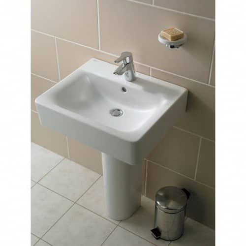 Купить Раковина Ideal Standard Connect Cube E794501 600x460 мм по низкой цене