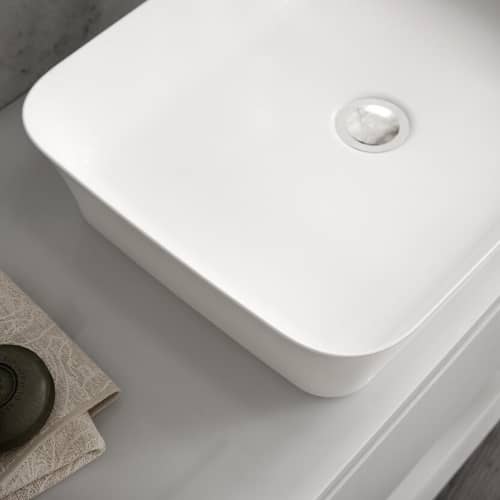 Купить Раковина Ideal Standard Ipalyss E1392011 накладная без отверстия перелива 550x380 мм по низкой цене