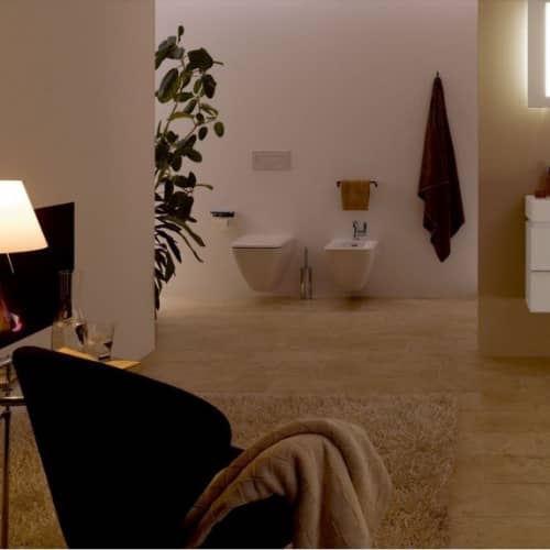 Купить Биде Laufen Palace 8.3070.1000.304 подвесное по низкой цене
