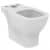 чаша ideal standard tesi t008701 напольного унитаза без бачка и сиденья Купить Чаша Ideal Standard Tesi T008701 напольного унитаза без бачка и сиденья по низкой цене