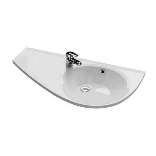 Купить Раковина Ravak Avocado Comfort XJ9L1100000 подвесная 950х530 мм по низкой цене