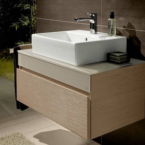 Купить Раковина Villeroy & Boch Memento 2.0 4A075001 накладная Альпин 500х420 мм по низкой цене