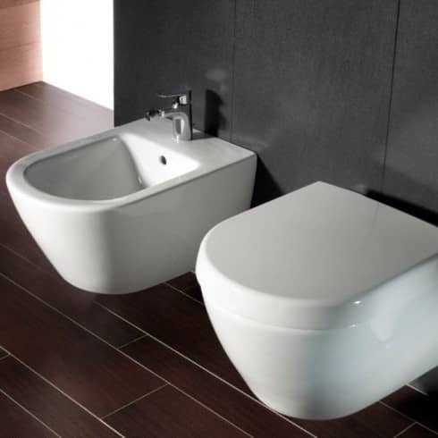 Купить Биде Villeroy & Boch Subway 2.0 540000R1 подвесное по низкой цене