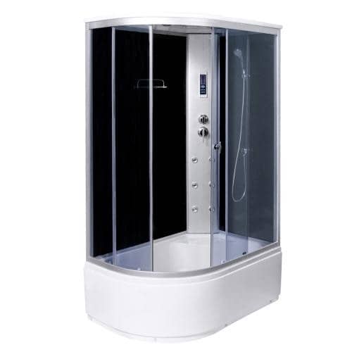 Купить Душевая кабина Aqualux AQ-4073GFR Bl Modo 1300х850х2150 мм по низкой цене