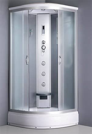 Купить Сиденье River для душевой кабины черное по низкой цене