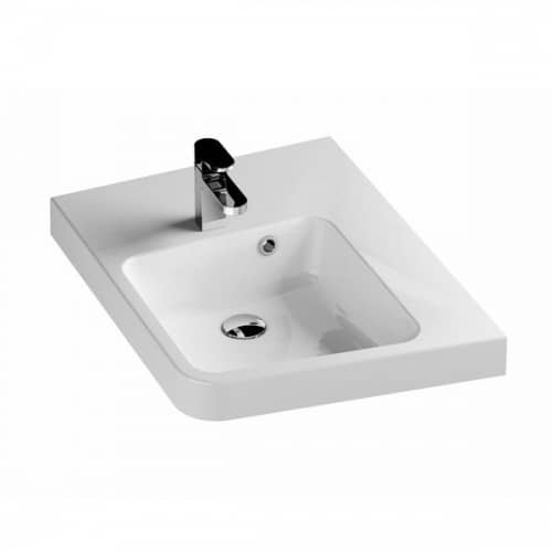 Купить Раковина Ravak BeHappy II XJAP1100001 подвесная правосторонняя 500х665 мм по низкой цене