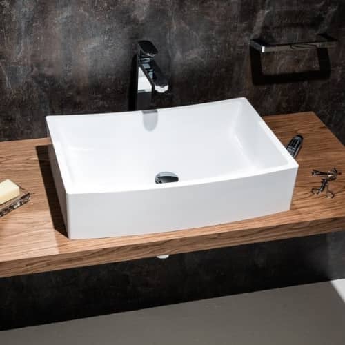 Купить Раковина Ravak Formy 02 600 D XJM01260000 накладная 600х411 мм по низкой цене