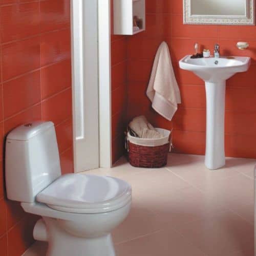 Купить Унитаз-компакт Santek Цезарь 1WH301745 с бачком по низкой цене