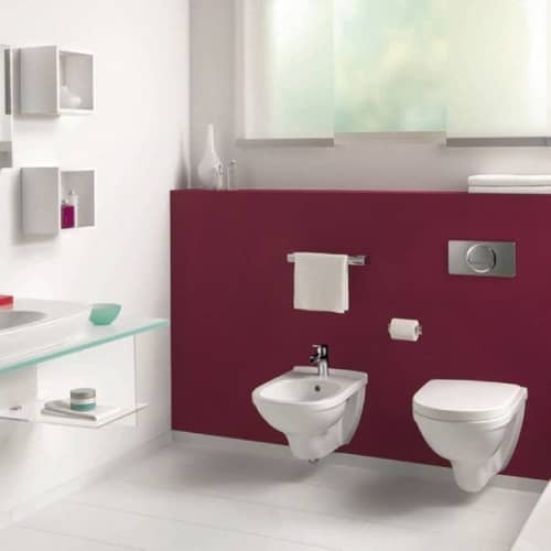 Купить Унитаз Villeroy & Boch O'Novo 5660H1R1 подвесной по низкой цене