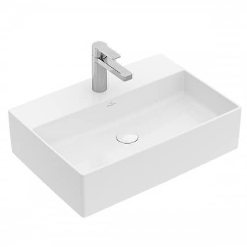 Купить Раковина Villeroy & Boch Memento 2.0 4A075001 накладная Альпин 500х420 мм по низкой цене