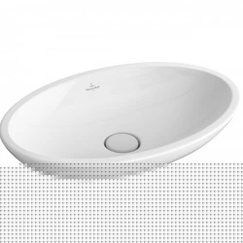Купить Раковина Villeroy & Boch Loop & Friends 515100R1 накладная 585х380 мм по низкой цене