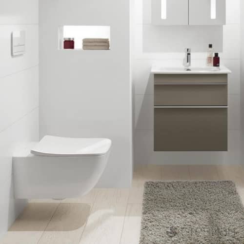 Купить Сиденье Villeroy & Boch Venticello 9M79S101 для унитаза по низкой цене