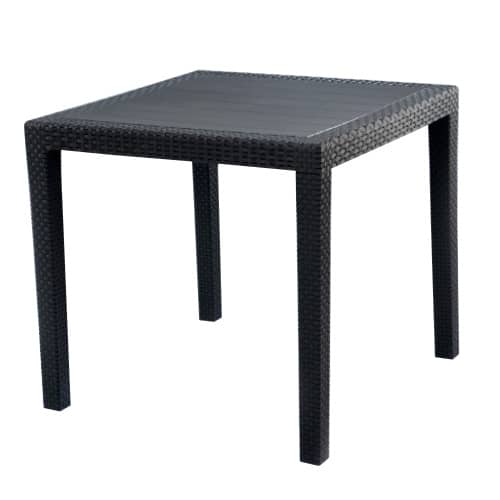 Купить Стол садовый Progarden KING 79x79x72 см антрацит по низкой цене