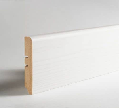 Деревянный, металлический, пластиковый напольный плинтус.