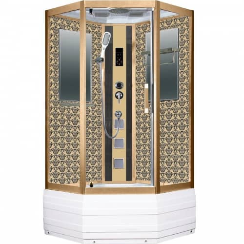 Купить Душевая кабина Niagara Lux NG-7719G 900х900х2150 мм по низкой цене