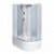 Купить Душевая кабина Aqualux AQ-4073GFL Wh Modo 1300х850х2150 мм по низкой цене