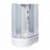 Купить Душевая кабина Aqualux AQ-4073GFR Wh Modo 1300х850х2150 мм по низкой цене