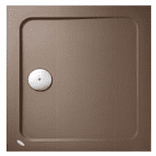 Купить Поддон Jacob Delafon Flight Safe Couleur E62441-F-M65 душевой квадратный серо-коричневый 800х800х40 мм по низкой цене