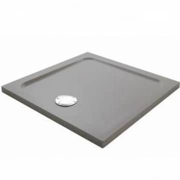 Купить Поддон Jacob Delafon Flight Safe Couleur E62441-F-S21 душевой квадратный матовый серебристый сатин 800х800х40 мм по низкой цене