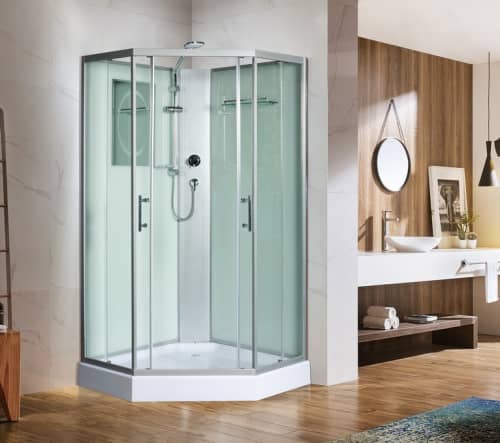 Купить Душевая кабина Weltwasser WW500 Nesse 901 900х900х2170 мм по низкой цене