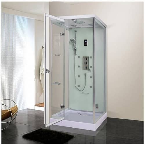 Купить Душевая кабина Weltwasser WW1000 Maine S L с паром 1000х1000x2270 мм по низкой цене