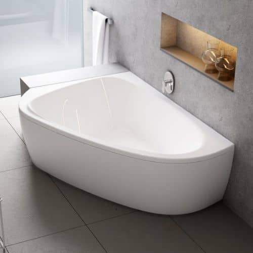 Купить Ванна Ravak LoveStory II акриловая, ассиметричная, левая, белая, 196х139 см по низкой цене