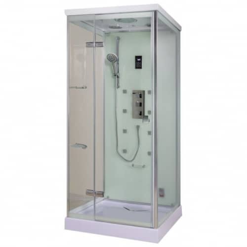 Купить Душевая кабина Weltwasser WW1000 Maine S L с паром 900х900x2270 мм по низкой цене