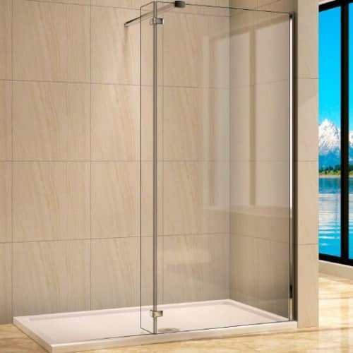 Купить Ограждение Weltwasser WW400 Walk-In 70G+30G душевое 680х280х1850 мм по низкой цене