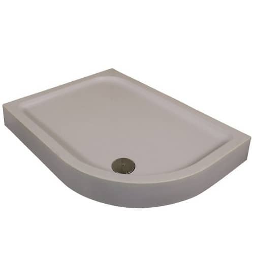 Купить Поддон Grossman GR-119212020L душевой ассиметричный левый 1200х800х150 мм по низкой цене